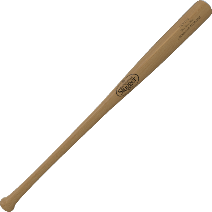 Baseball & Small Louisville Slugger Bat Ready to Ship 