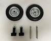 Wheel Kit - 8'' Never-Go-Flat and Rubber Feet - Generators: 5650, 5650EL, 6500, 6500EL, 4550 Pro (2006 - 2007 model years)