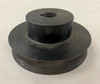 Engine Pulley, 1" bore with keyway, black, cast aluminum - Mowers: 48ZB, 50ZB, 54FB