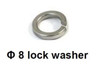 Washer  GB/T93 8, M8 split ring lock washer
