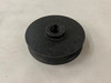 Engine Pulley, 1" bore with keyway, black, cast aluminum - Mower: 36BB