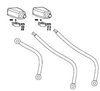 Battery Cable Set (includes terminals, terminal covers, positive and ground battery cables, and solenoid to starter cable) - Mowers: 54ZB, 62ZB