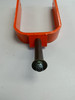 Front wheel Yoke, orange (includes assembly hardware to frame, axle NOT included) - Mower: 62ZB