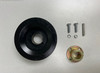 Pulley, double-V deck pulley and taper lock bushing and hardware - Mower: 54FB