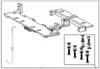 Hydro Carrier Kit (includes center reinforcement and hydro carrier to chassis fastening hardware) - Mower: 36BB