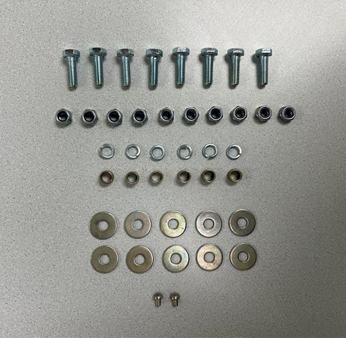 Hardware Kit to fasten hydro carrier to chassis - Mowers: 36BB, 48ZB, 50ZB