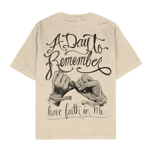 *SOLD OUT* A DAY TO REMEMBER BTR HAVE FAITH IN ME TEE