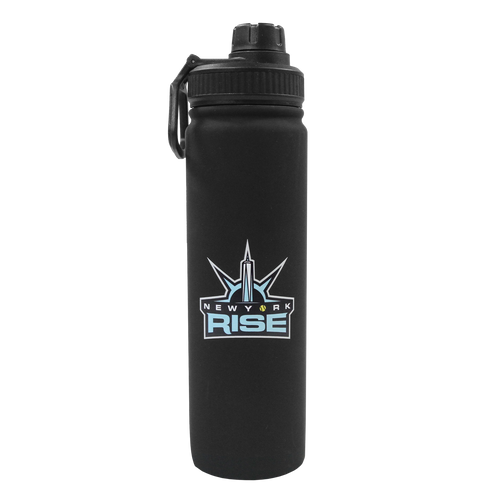 The New York Rise - Black Water Bottle