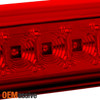Fit 07-13 Chevy Silverado GMC Sierrra 1500 2500 3500 HD Red LED 3rd Brake Light