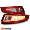 Fit 2005 2006 2007 2008 Porsche 911 997 Carrera GT2 GT3 Red LED Tube Tail Lights