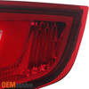 Fit 2005 2006 2007 2008 Porsche 911 997 Carrera GT2 GT3 Red LED Tube Tail Lights