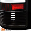 Fit 2007-2013 GMC Sierra 1500 07-14 2500HD 3500HD Black LED Tail Lights Lamps
