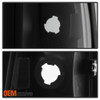 Fits 94-01 Dodge Ram Black Pickup Truck Tail Lights Pair Left+Right