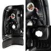 Fit 1994-2001 Dodge Ram 1500 2500 3500 Black LED Tube Tail Lights Replacement