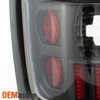 Fit 1994-2001 Dodge Ram 1500 2500 3500 Black LED Tube Tail Lights Replacement