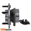 Fit 2000-2004 Ford F150 4WD FRONT Wheel Hub & Bearing+ABS Ring & 5 Lugs 515029