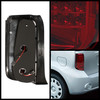 Fits 08-10 Scion Xb Bb Sport Red Lens Full LED Tail Lights Lamps Pair Left+Right