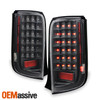 Fits 08-10 Scion Xb Bb Sport JDM Black Full LED Tail Lights Lamp Pair Left+Right