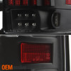 Fit 2004 2005 2006 2007 2008 Ford F150 LOBO LED Tube Black Tail Lights