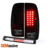 For 97-04 Ford F-150 Super Duty LED Smoke Tail Lamps + 3rd Brake Light