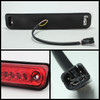 Fit 94-99 00 Chevy GMC C10 C/K 1500/2500/3500 Full LED Red Clear 3Rd Brake Light