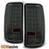 Fit 2007-2013 GMC Sierra 1500 07-14 2500HD 3500HD Smoked LED Tail Lights Lamps