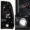 Fit 1997-2003 F150 1999-2007 F-Series Super Duty LED Tube Chrome Tail Lights