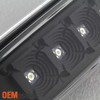 Fit 07-13 Sierra 1500 2500HD 3500HD Black Smoked LED Tail Lights+3rd Brake Lamp