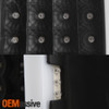 Fit 2013-2018 Dodge RAM Pickup Black Full LED DRL Tube Tail Lights Brake Lamp