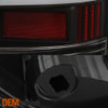 Fit 2013-2018 Dodge RAM Pickup Black Full LED DRL Tube Tail Lights Brake Lamp