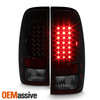 Fit BLACK SMOKED 97-03 Ford F150 F250 Pickup LED Tail Lights Lamps Left + Right