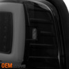 Fit 1994-2001 Dodge Ram 1500 2500 3500 Black Smoked LED Tail Lights Replacement