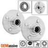 Fit 1994-02 Saturn SC SL SW of 2 FRONT Wheel Hub & Bearing & 4 Lug Bolts 518514