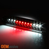 Fit 1994-2001 Dodge Ram Black LED Tail Lights + LED 3rd Brake Lamp Replacement