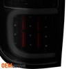 Fit 2009-2014 Ford F150 F-150 Black Smoked LED Tube Tail Lights +3rd Brake Light