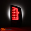 Fits Black 2002-2006 Dodge Ram 1500/2500/3500 LED Tail Lights + 3rd Brake Light
