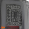 Fit 2014-2019 Chevy Silverado GMC Sierra LED Light Bar Tail Lights Lamps - Smoke