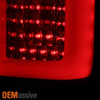 Fit 2014-2019 Chevy Silverado GMC Sierra LED Tail Lights+3rd Brake Light - Smoke