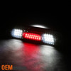 Fit 2014-2019 Chevy Silverado GMC Sierra LED Tail Lights+3rd Brake Light - Smoke
