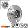 Fit VW Jetta Golf Beetle Audi TT REAR 2WD Wheel Hub & Bearing + ABS Ring 512012