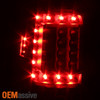 Fit 1994-2001 Ram 1500 94-02 2500/3500 LED Black Tail Lights+3rd Brake Light