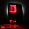 Fit 2004 2005 2006 2007 2008 Ford F150 LOBO LED Tube Red Clear Tail Lights Lamps