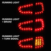 Fits 2011-2013 Sportage EX SX LX Red Clear LED Signal Tail Lights Brake Lamps