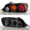 Fit 2004-2009 Honda S2000 S2K AP2 FULL LED Style Black Taillights Taillamps Pair