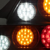 Fit 2004-2009 Honda S2000 S2K AP2 FULL LED Style Black Taillights Taillamps Pair