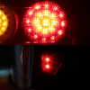 Fit 2004-2009 Honda S2000 S2K AP2 FULL LED Style Black Taillights Taillamps Pair
