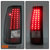 Fit 1999-2002 Silverado 99-03 Sierra Black LED Tail Lights Lamp L+R 2000 2001