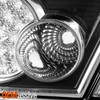 Fits 03-08 Mazda Mazda 6 Sport JDM Black Full LED Tail Lights 4Pcs W/Trunk Piece