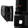 Fit 2009-2014 Ford F150 F-150 Pickup Black Smoked LED Tube Tail Lights Lamps