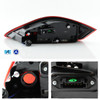 Fit 2005-2008 Porsche Boxster 987 2006-2008 Cayman Red Clear LED Tail Lights